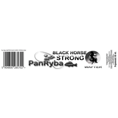Wafters Black Horse STRONG 6 mm. Natural NOWOŚĆ - Pan Ryba 60 ml