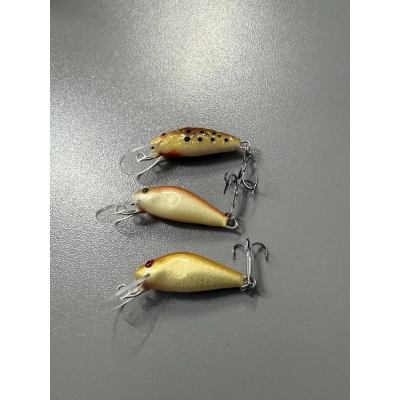 Zestaw Woblerów 3szt - Woblery Dunajeckie Zestaw #1