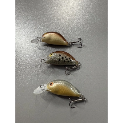 Zestaw Woblerów 3szt - Woblery Dunajeckie Zestaw #3