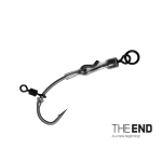 Zestaw karpiowy THE END Ronnie rig #8 / 4szt. rozmiar 8