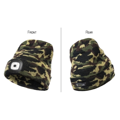 Czapka zimowa Delphin CamouLED UNI