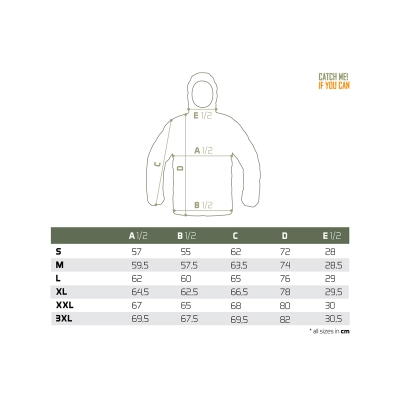 Kurtka Delphin Catch me WINTER CARP XL