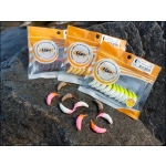 Przynęta Gumowa Ozi 1.2” (10pcs.), #048 - Bubble Gum, cheese taste - FishUp