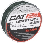 PLECIONKA - CAT TERRITORY OCTA BRAID - 0.70mm/76.4kg/300m - ZIELONA - op.1szp.