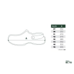 Klapki Delphin OCTO / zielone 44