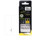 PRZYPON MF - Z IGŁĄ - hak z zadziorem nr 10 DB / plecionka: 0.12mm/10cm - op.8szt.