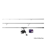 Zestaw karpiowy Delphin CorsaBLACK NERO 360cm/3 części + 8T + 0,30mm