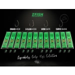 ZFISH Przypon Curve Shank Carp Rig Rozmiar 2