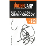 Teflonowe haki karpiowe CRANK CHODDY 4