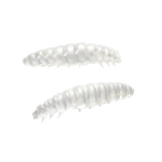 LIBRA LURES - LARVA 35 - 004 SILVER PEARL - CHEESE