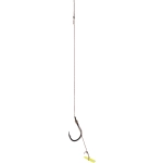 PRZYPON MF - Z PUSH STOPEM - hak z zadziorem nr 4 / plecionka: 0.16mm/10cm - op.8szt.