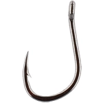 PRZYPON MF - Z PUSH STOPEM - hak z zadziorem nr 4 / plecionka: 0.16mm/10cm - op.8szt.