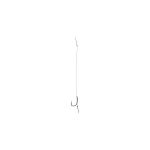 PRZYPON MF - Z IGŁĄ - hak z zadziorem nr 10 DB / plecionka: 0.12mm/10cm - op.8szt.