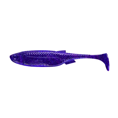 LIBRA LURES - KRAKEN SHAD 2" - 020 ELECTRO - FISH