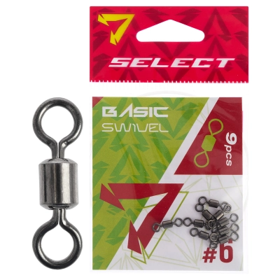 Select Krętlik Basic Swivel #6 (9 szt/opak)