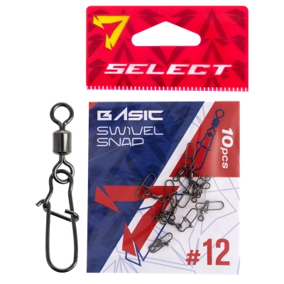 Select Agrafka z krętlikiem Basic Swivel Snap #3 (7 szt/opak)