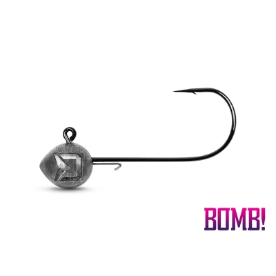 Główka jigowa z zaczepem na przynętę Delphin BOMB! / 10g-6/0