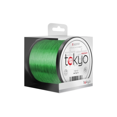 Monofil Delphin TOKYO / fluo zielony 0,369mm 10,0kg 600m