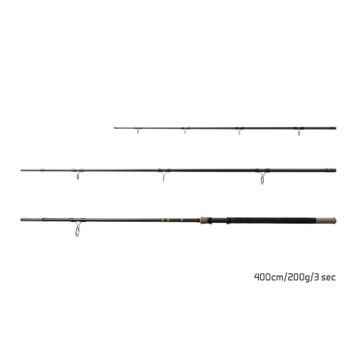 Delphin RIVER Trophy NXT + 4 szczytówki 400cm/200g/3 składy