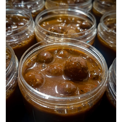 BOOSTED HOOKBAITS LIVER SQUID 200G 20-24MM - Putton Flavors