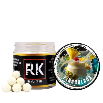 Kulki proteinowe RK Baits Pinacolada Fluo Pop Up 12mm 125ml