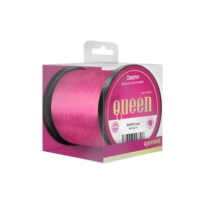 Delphin QUEEN Carp / różowa 0,30mm 6,8kg 600m