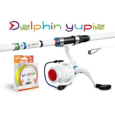 Zestaw dla dzieci Delphin YUPIE 180cm + 3T + 0,22mm