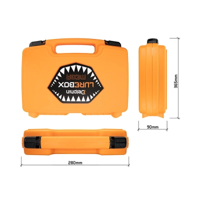 Pudełko Delphin LureBOX MEGA 365x280x90mm