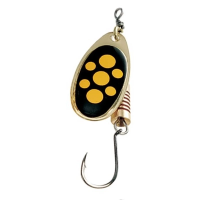 DAM SINGLEHOOK SPINNER 3 6G SINKING BLACKY