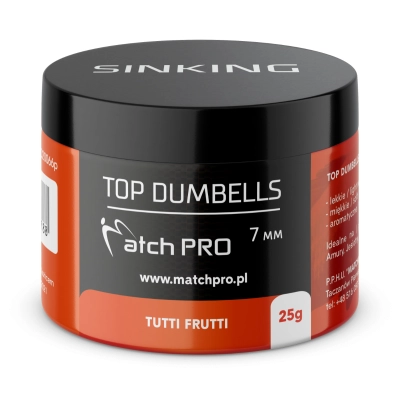 TOP DUMBELLS TUTTI FRUTTI 7mm / 25g MatchPro