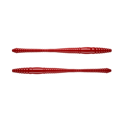 LIBRA LURES - DYING WORM 70 - 021 RED - KRILL
