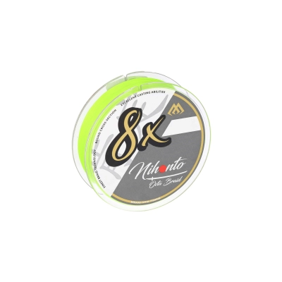PLECIONKA - NIHONTO OCTA BRAID - 0.08mm/5.15kg/150m - FLUO - op.1szp.