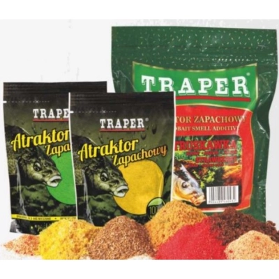 Traper Atraktor Wędkarski 250g - Aromat Poziomki