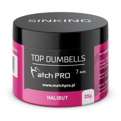 TOP DUMBELLS HALIBUT 7mm / 25g MatchPro