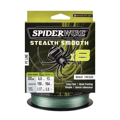 Plecionka SpiderWire SS8 Moss Green 0.07mm/150m