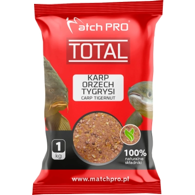 TOTAL KARP ORZECH TYGRYSI Zanęta MatchPro 1kg
