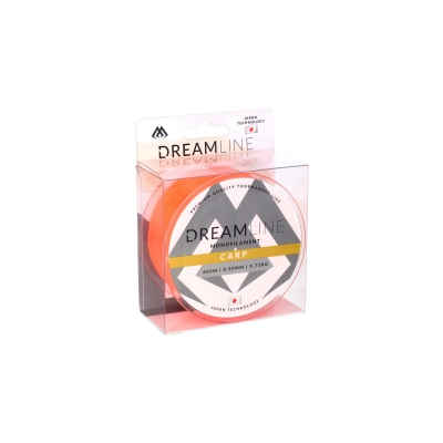 ŻYŁKA - DREAMLINE CARP - 0.26mm/7.68kg/300m - FLUO POMARAŃCZOWA - op.1szp.