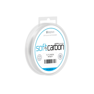 Delphin SOFT FLR CARBON - 100% fluorocarbon 0,218mm 3,69kg 50m