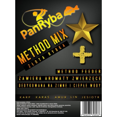 Zanęta Method Feeder Method Mix - Pan Ryba 1 Kg