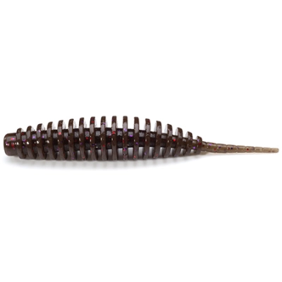 Tanta 1.5", #050 - Green Pumpkin Brown/Red & Purple - FishUp
