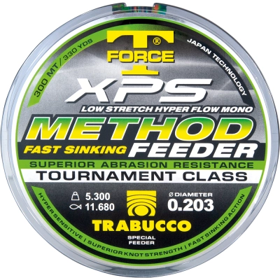 ŻYŁKA TRABUCCO T-FORCE XPS METHOD FEEDER 0,221mm 300m