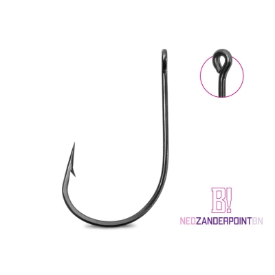 Haczyk Delphin B! NEO ZanderPoint BLU / 10szt. 2/0