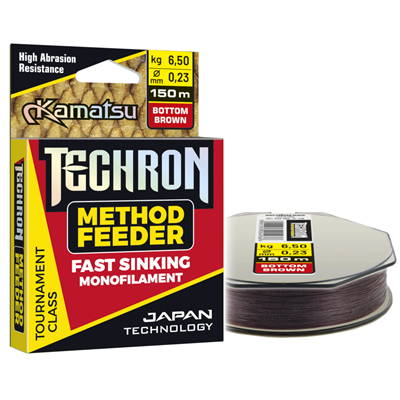 ŻYŁKA TECHRON METHOD FEEDER FAST SINKING 0,23mm/300m KAMATSU