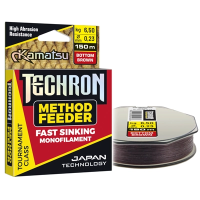 ŻYŁKA TECHRON METHOD FEEDER FAST SINKING 0,23mm/300m KAMATSU