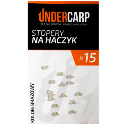 Stopery na haczyk – brązowe