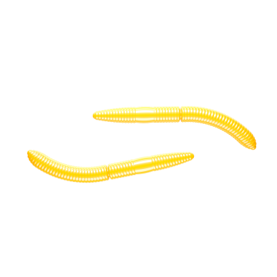 LIBRA LURES - FATTY D'WORM TOURNAMENT 55  - 007 YELLOW - CHEESE