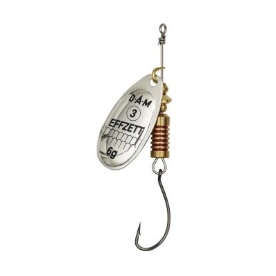 SINGLEHOOK SPINNER 1 3G SINKING SILVER
