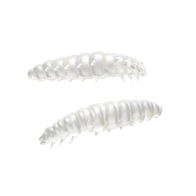 LIBRA LURES - LARVA 30 - 004 - SILVER PEARL - NO TASTE