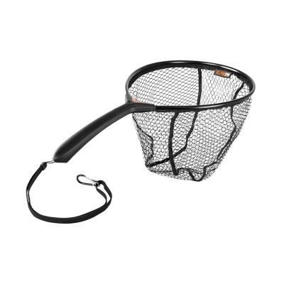 Podbierak spinningowy Delphin SPIN-R podgumowana siatka 50x40cm