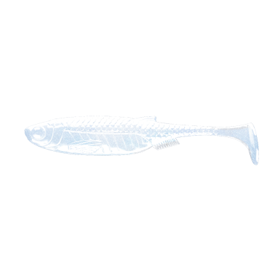 LIBRA LURES - KRAKEN SHAD 2" - 003 BLUE PEARL - FISH